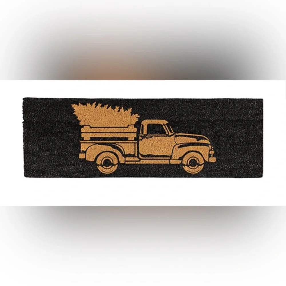 NEW In package! Christmas Tree Truck Door Mat